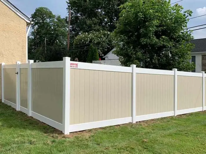 Vinyl fence south jersey fence company 22