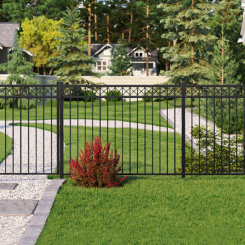 Decorative top Aluminum Fence in South Jersey