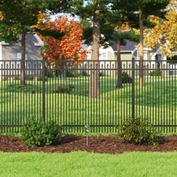 Double picket Aluminum Fence in South Jersey