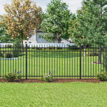 Picket top Aluminum Fence in South Jersey