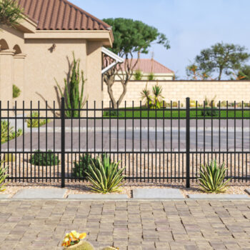 Pressed Spear Aluminum Fence in South Jersey