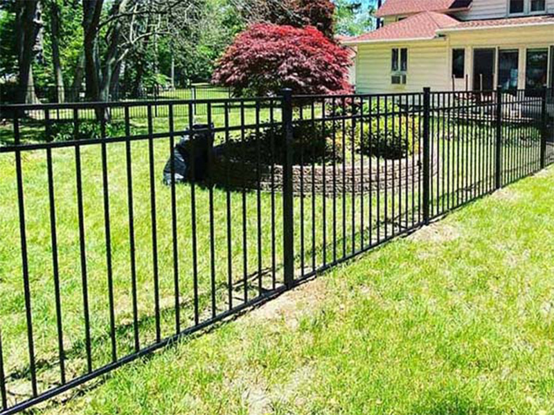 Aluminum fence options in the Mullica Hill New Jersey area.